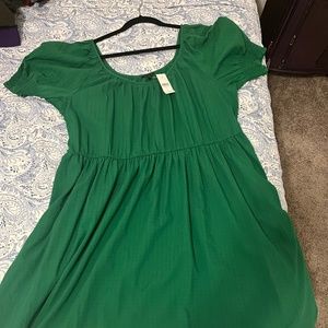 Green Ann Taylor dress